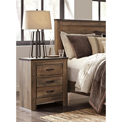 Signature Design by Ashley Trinell 2-Drawer Kids Nightstand B446-92