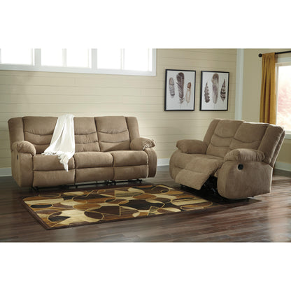 Signature Design by Ashley Tulen Reclining Fabric Loveseat 9860486