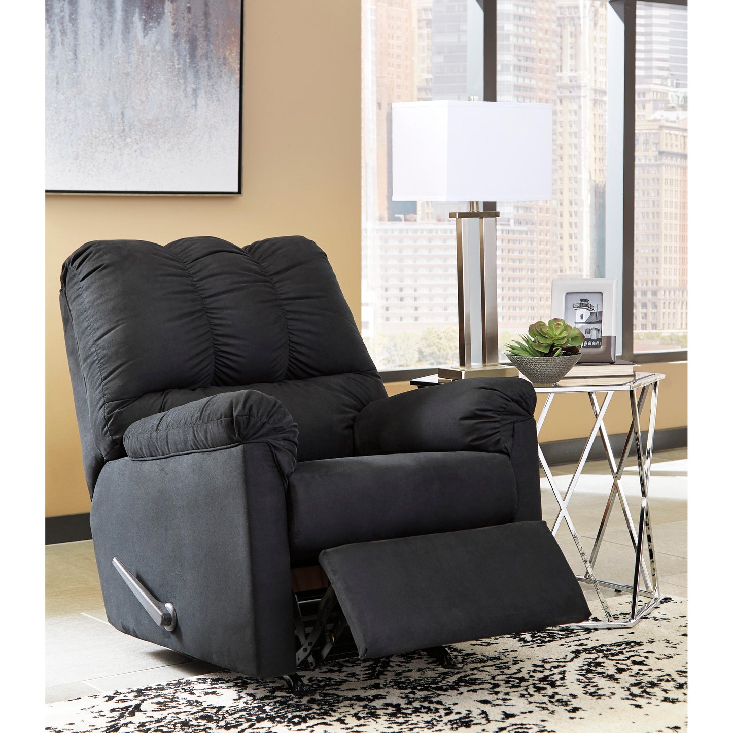 Signature Design by Ashley Darcy Rocker Fabric Recliner 7500825