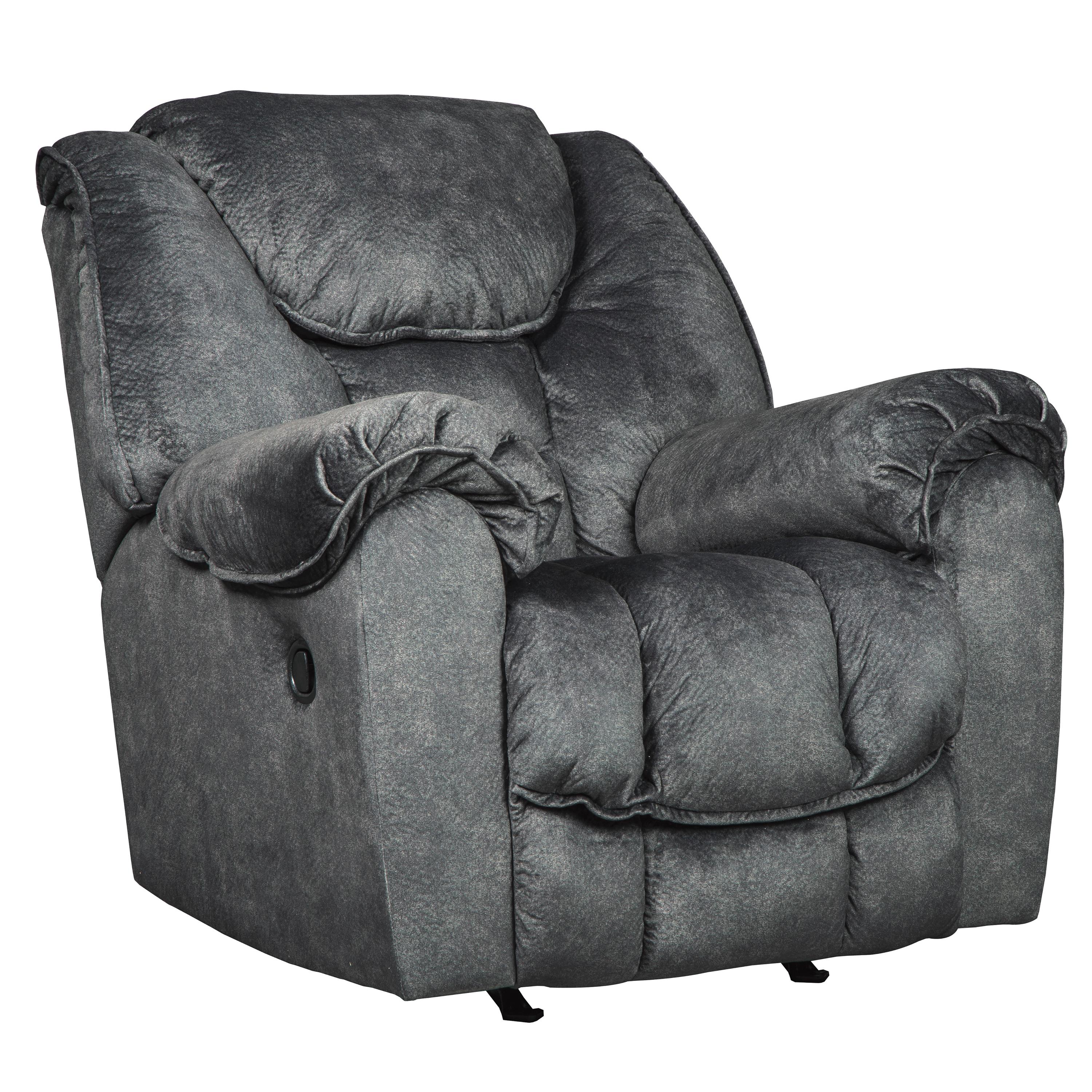 Signature Design by Ashley Capehorn Rocker Fabric Recliner 7690225