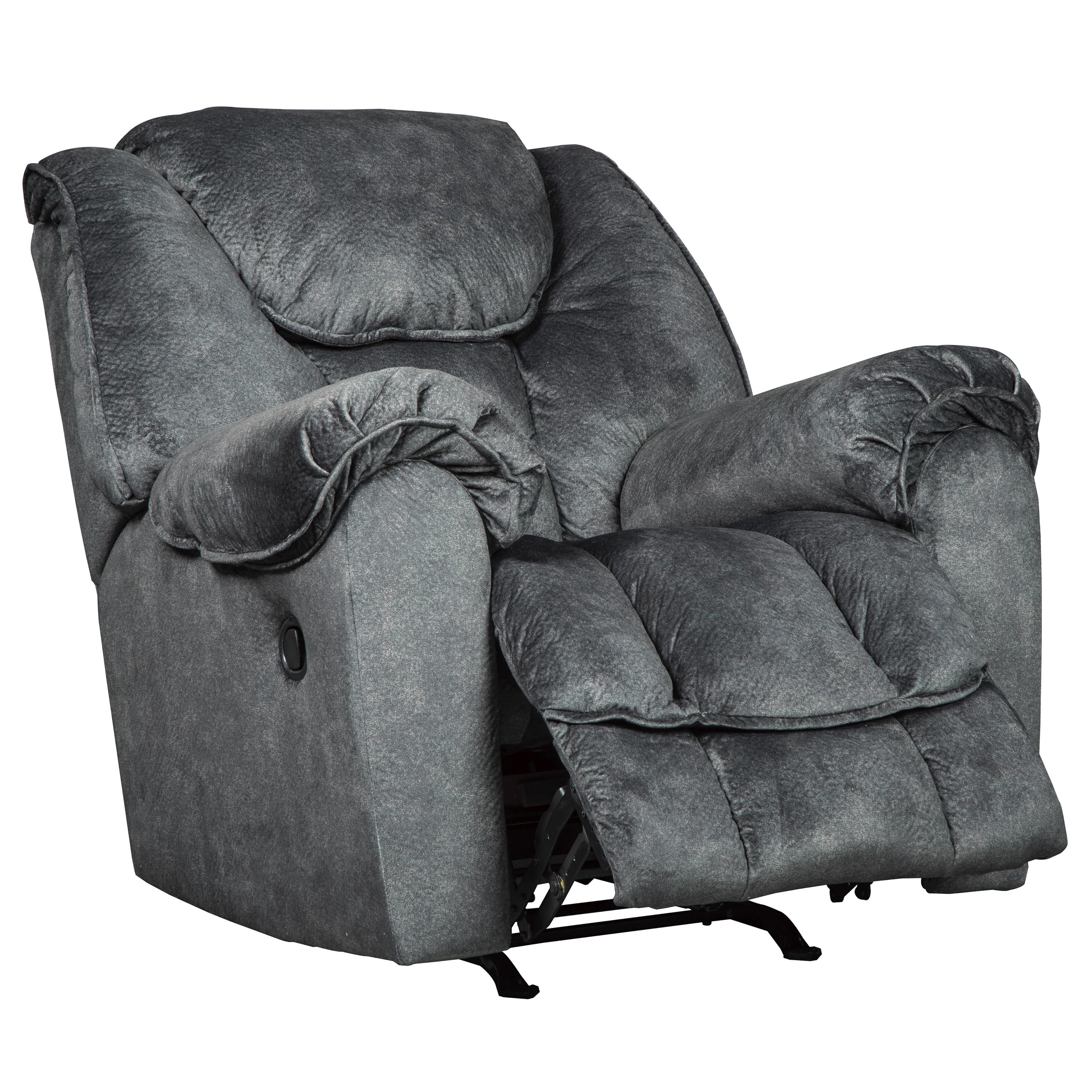 Signature Design by Ashley Capehorn Rocker Fabric Recliner 7690225