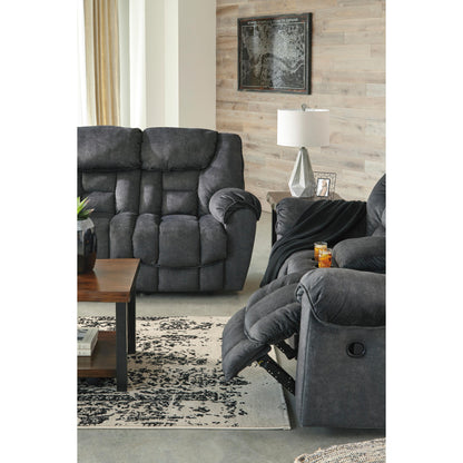 Signature Design by Ashley Capehorn Reclining Fabric Loveseat 7690294