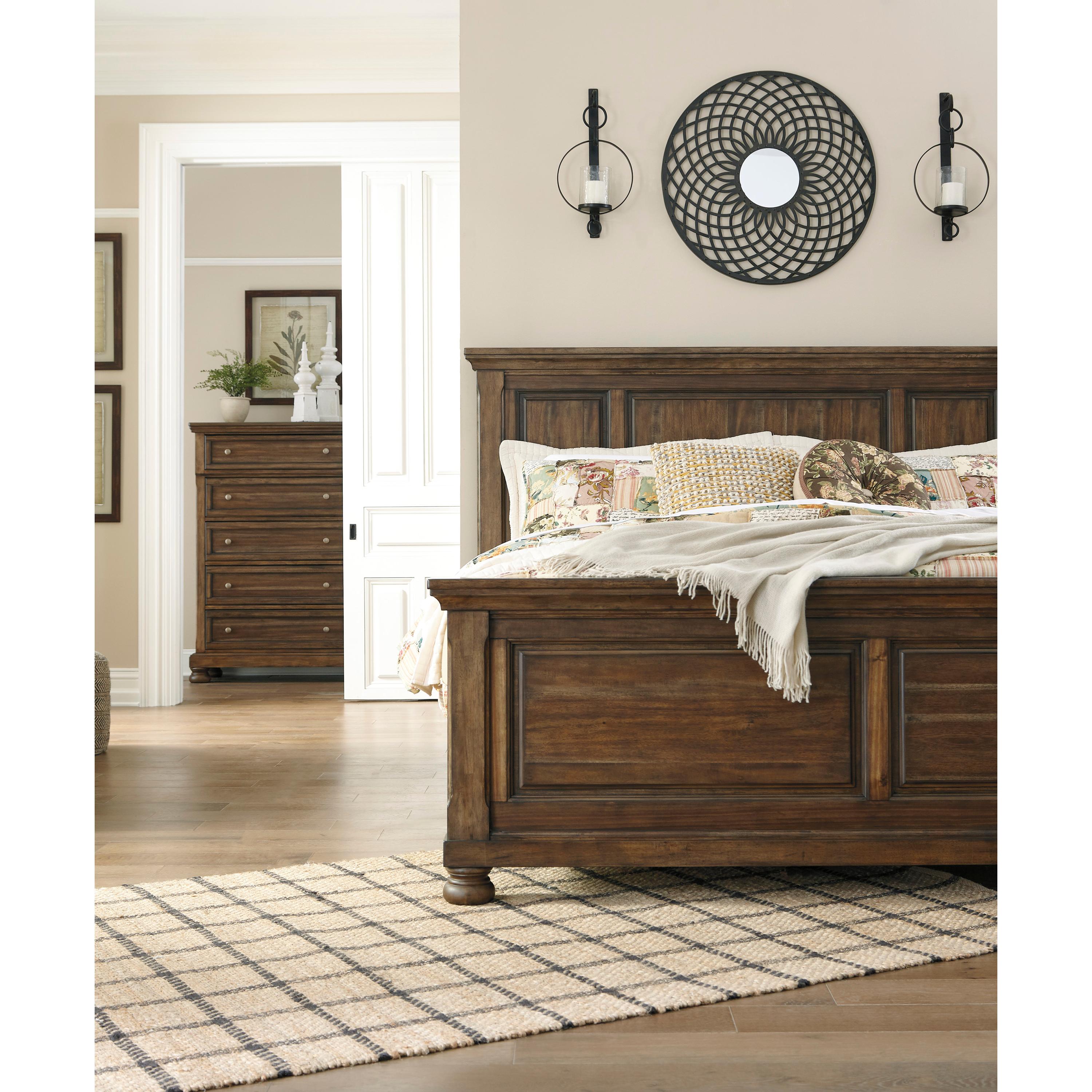 Signature Design by Ashley Flynnter Queen Panel Bed B719-57/B719-54/B719-96