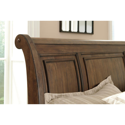 Signature Design by Ashley Flynnter King Sleigh Bed with Storage B719-78/B719-76/B719-99