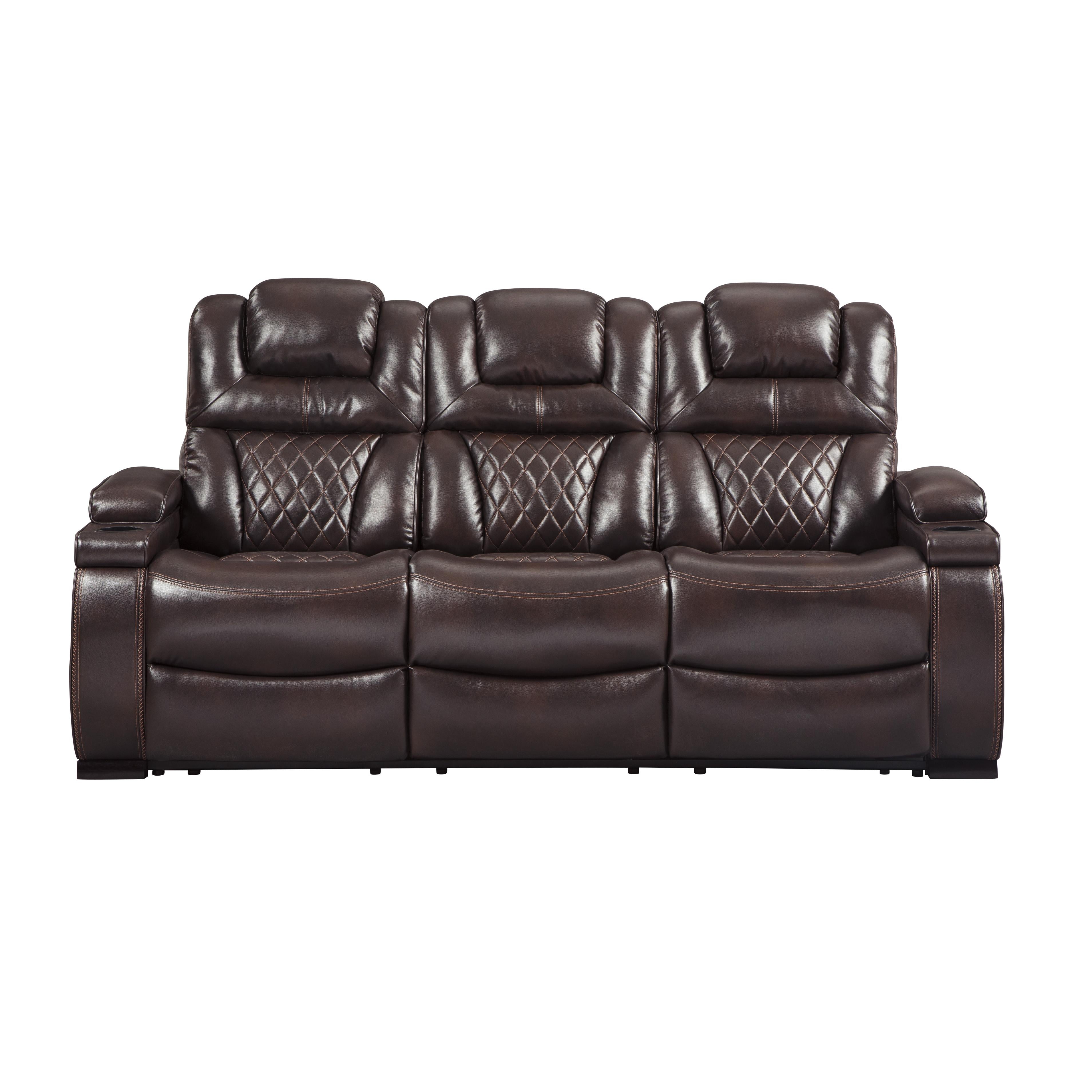 Signature Design by Ashley Warnerton Power Reclining Fabric Sofa 7540715