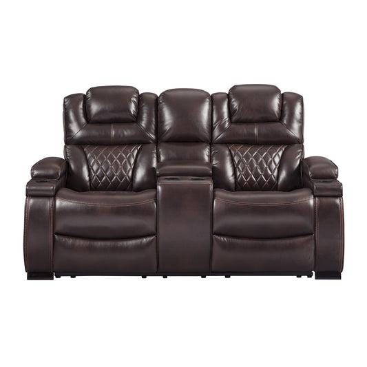 Signature Design by Ashley Warnerton Power Reclining Fabric Loveseat 7540718