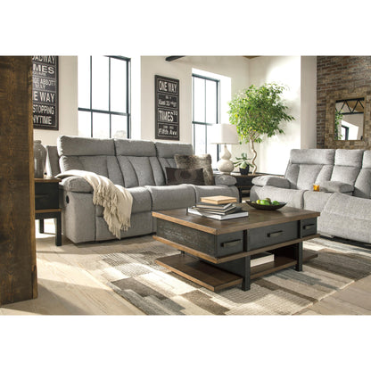 Signature Design by Ashley Mitchiner Reclining Fabric Sofa 7620489