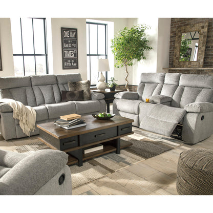 Signature Design by Ashley Mitchiner Reclining Fabric Sofa 7620489