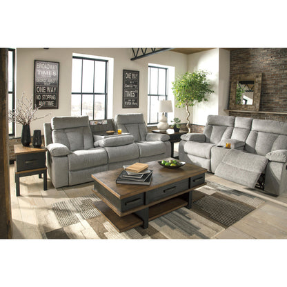 Signature Design by Ashley Mitchiner Reclining Fabric Sofa 7620489