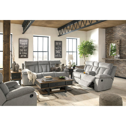 Signature Design by Ashley Mitchiner Reclining Fabric Sofa 7620489