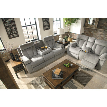 Signature Design by Ashley Mitchiner Reclining Fabric Sofa 7620489