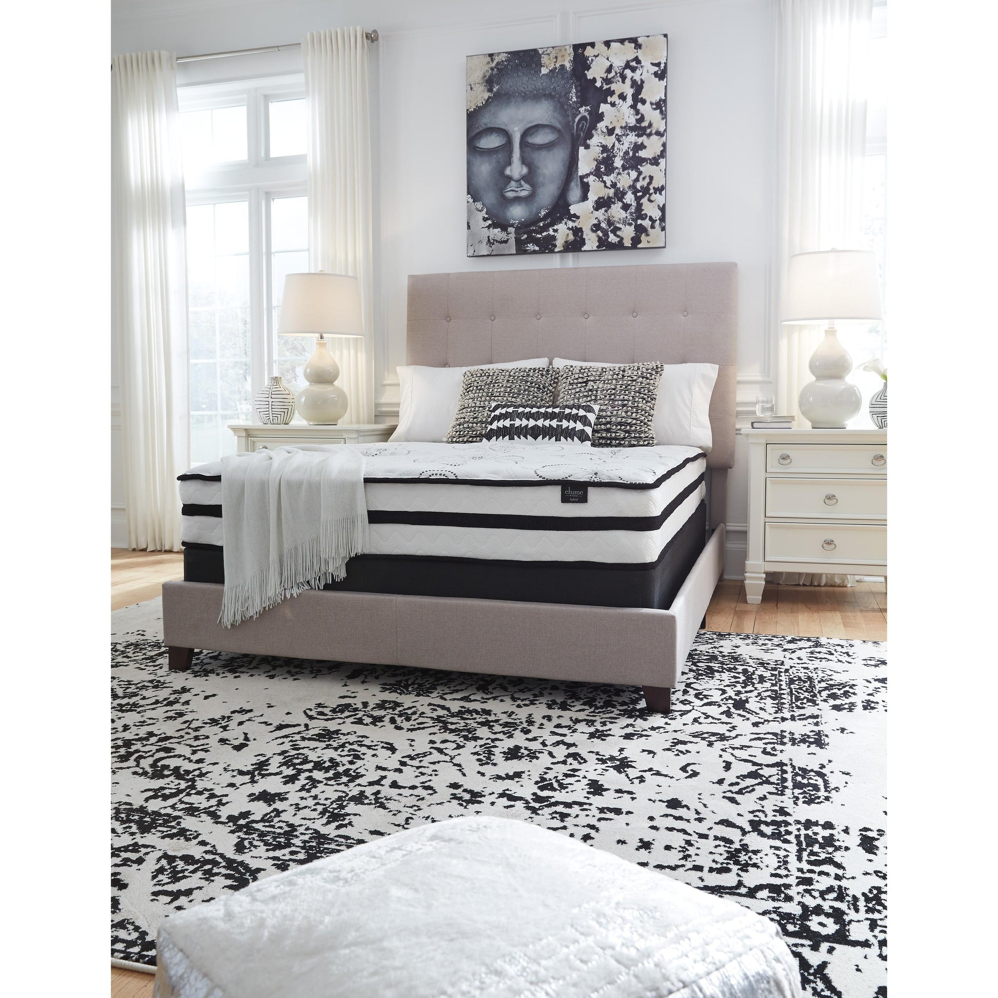 Sierra Sleep Chime 10 Inch Hybrid M69621 Full Mattress