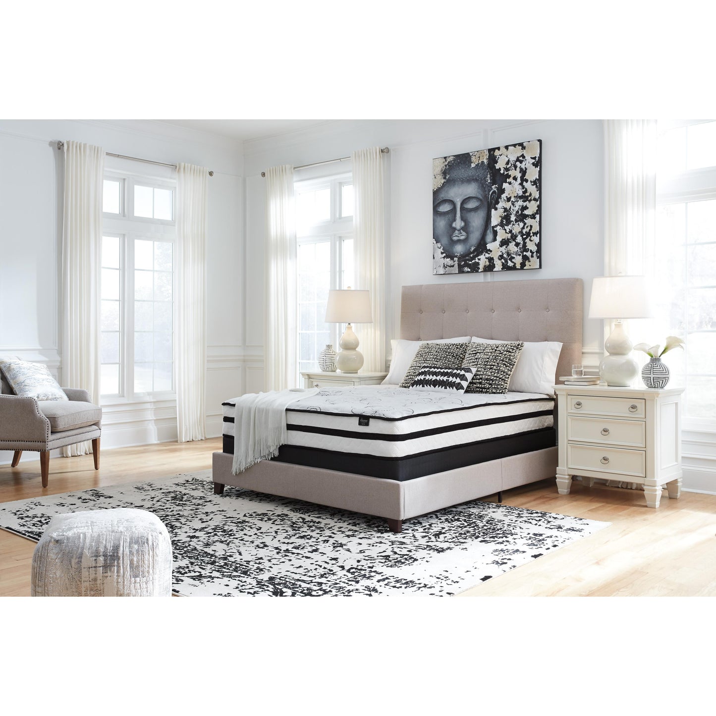 Sierra Sleep Chime 10 Inch Hybrid M69621 Full Mattress