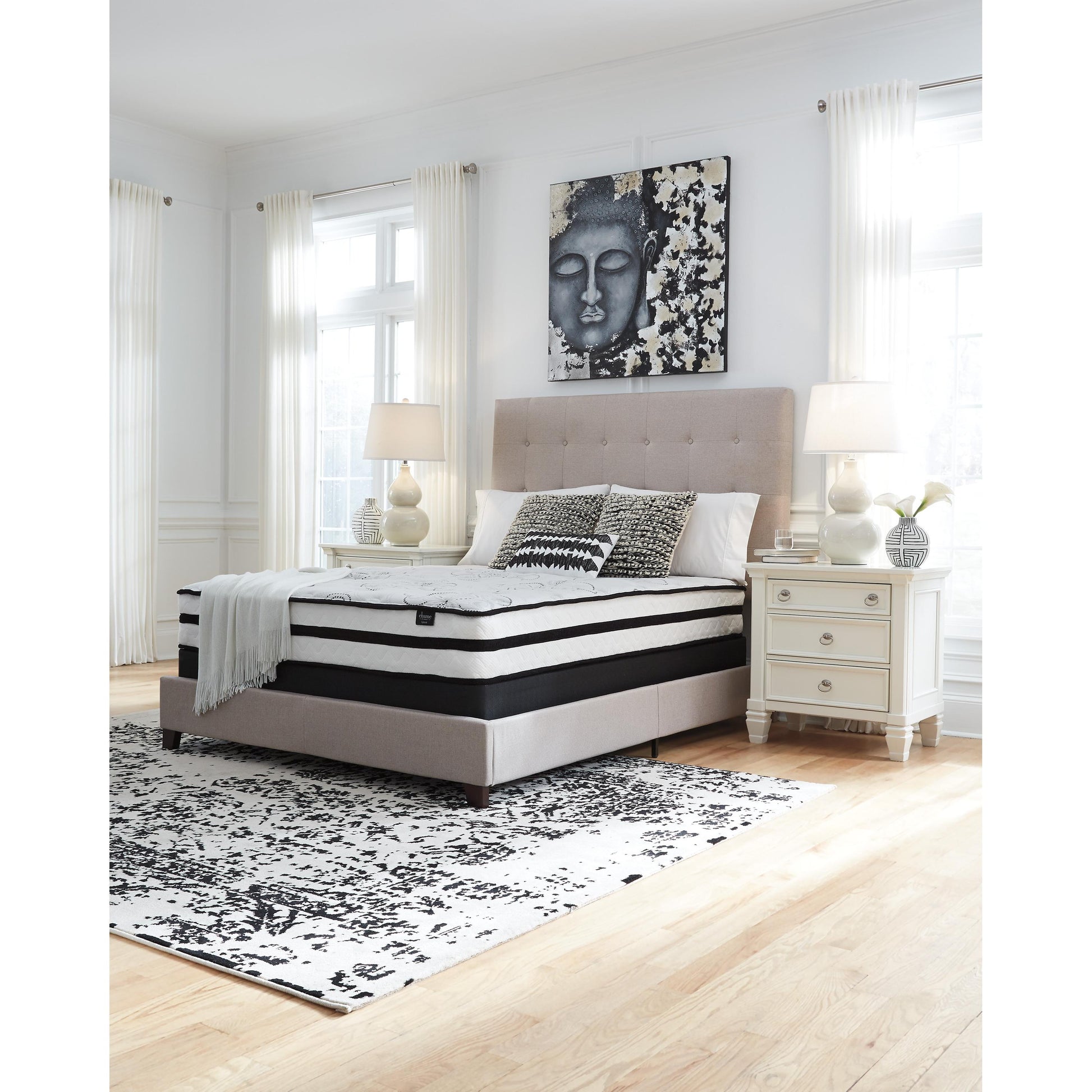 Sierra Sleep Chime 10 Inch Hybrid M69631 Queen Mattress