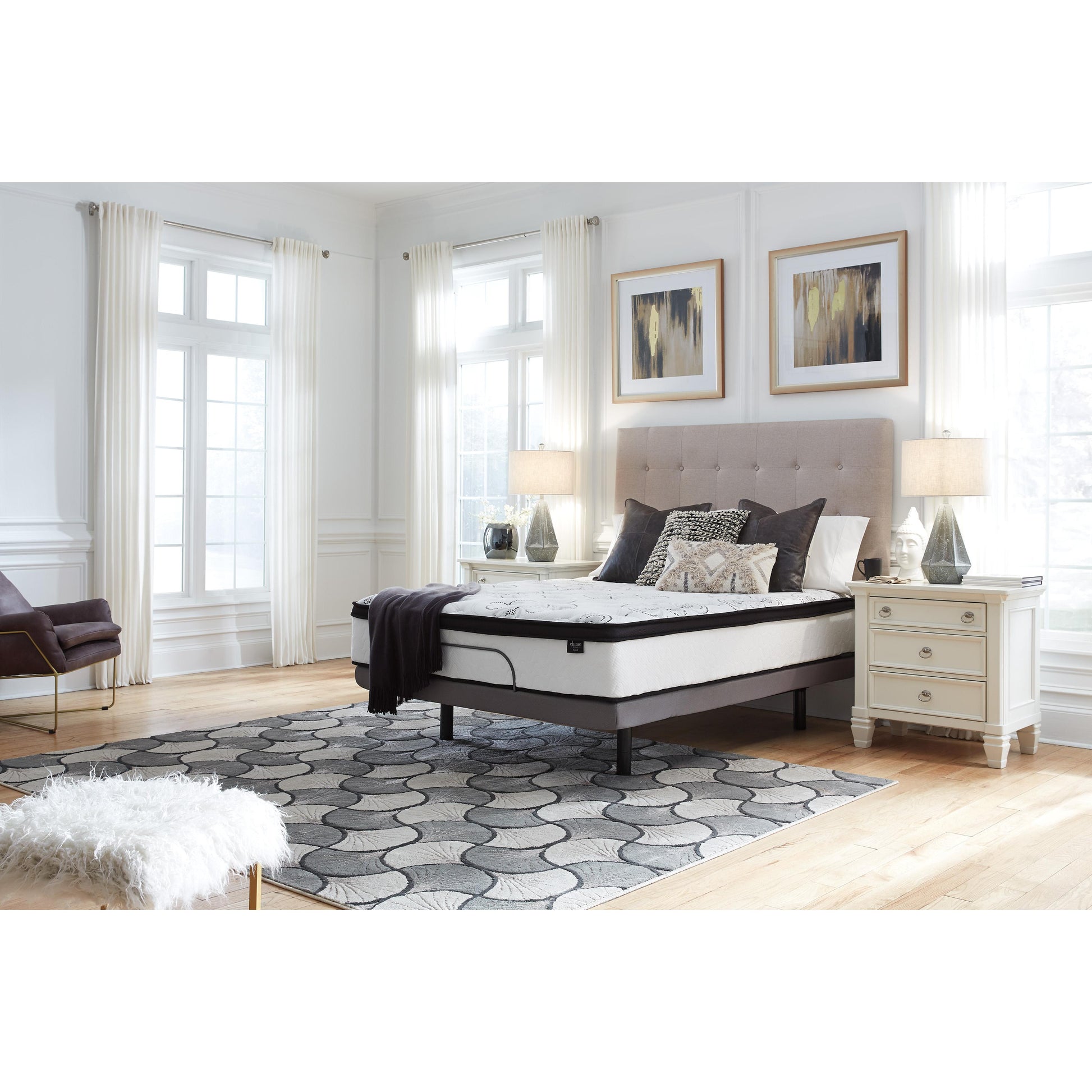 Sierra Sleep Chime 12 Inch Hybrid M69711 Twin Mattress