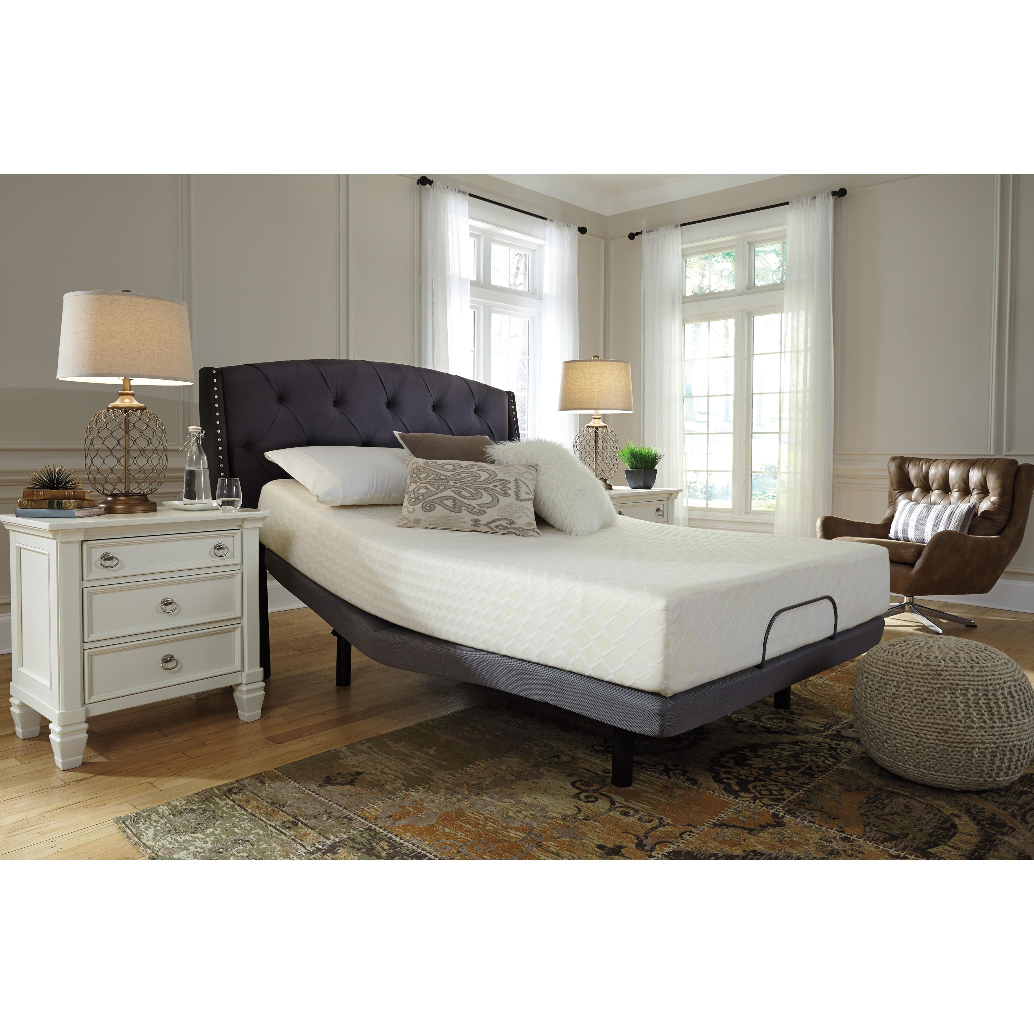 Sierra Sleep 10 Inch Chime Memory Foam M69931 Queen Mattress