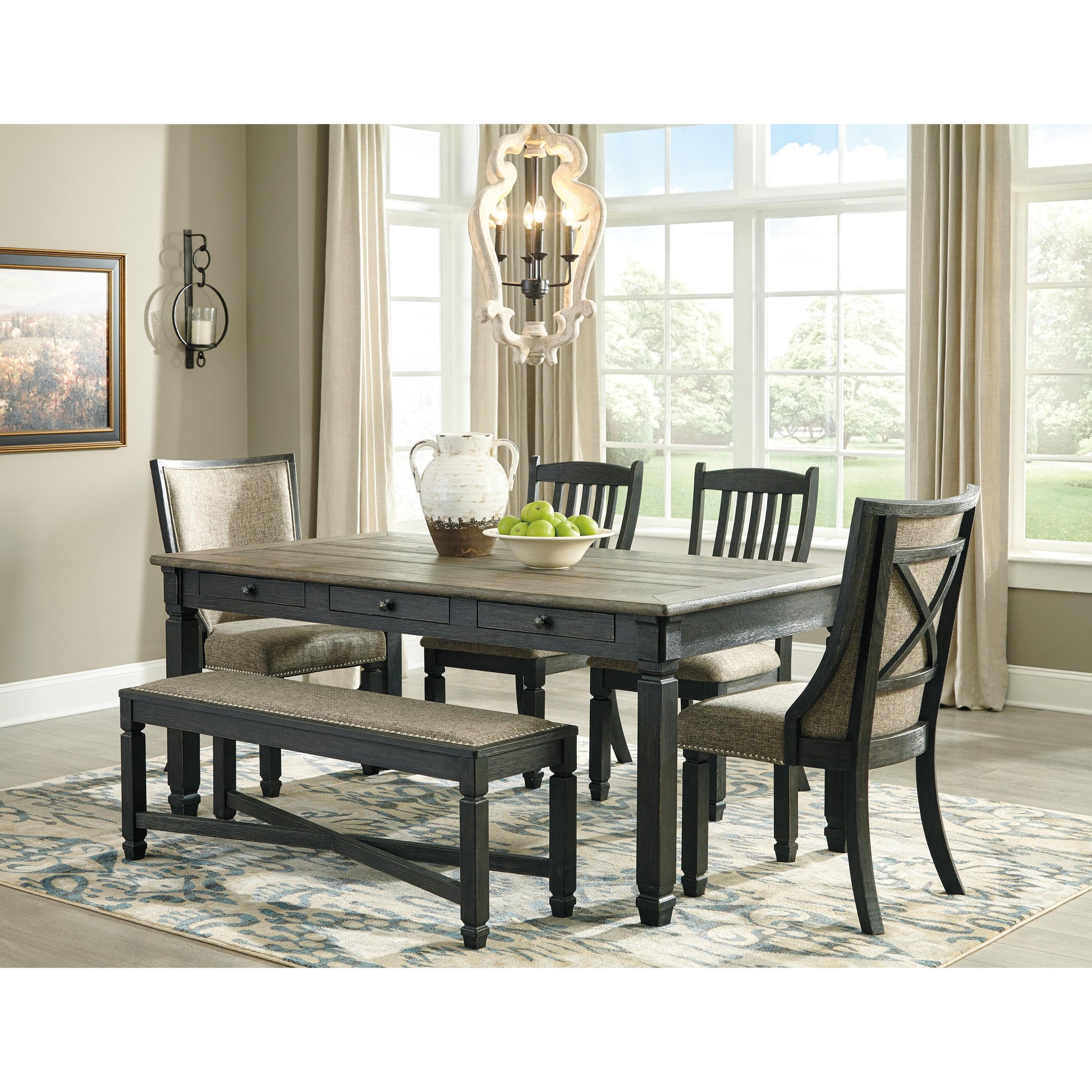 Signature Design by Ashley Tyler Creek Dining Table D736-25