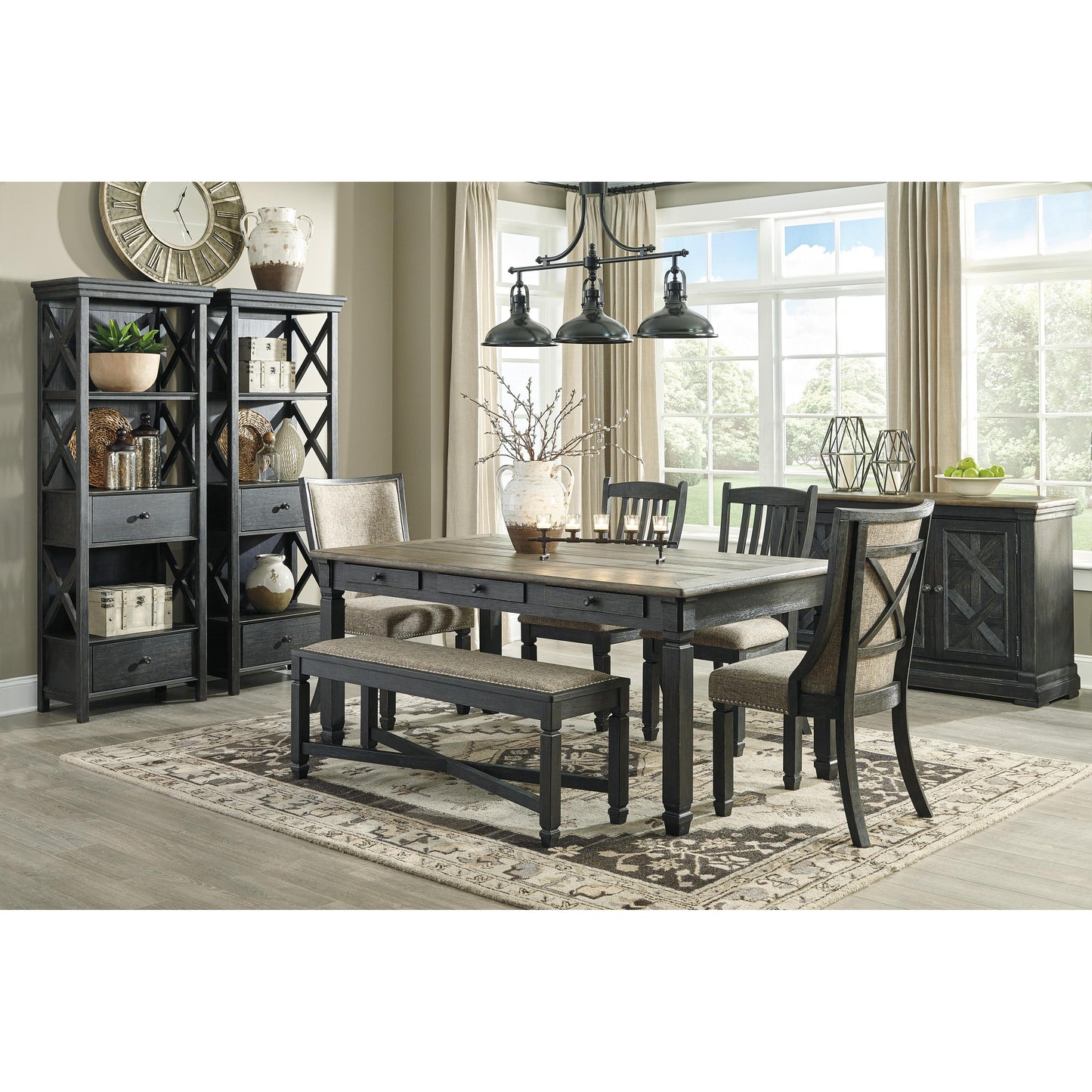 Signature Design by Ashley Tyler Creek Dining Table D736-25