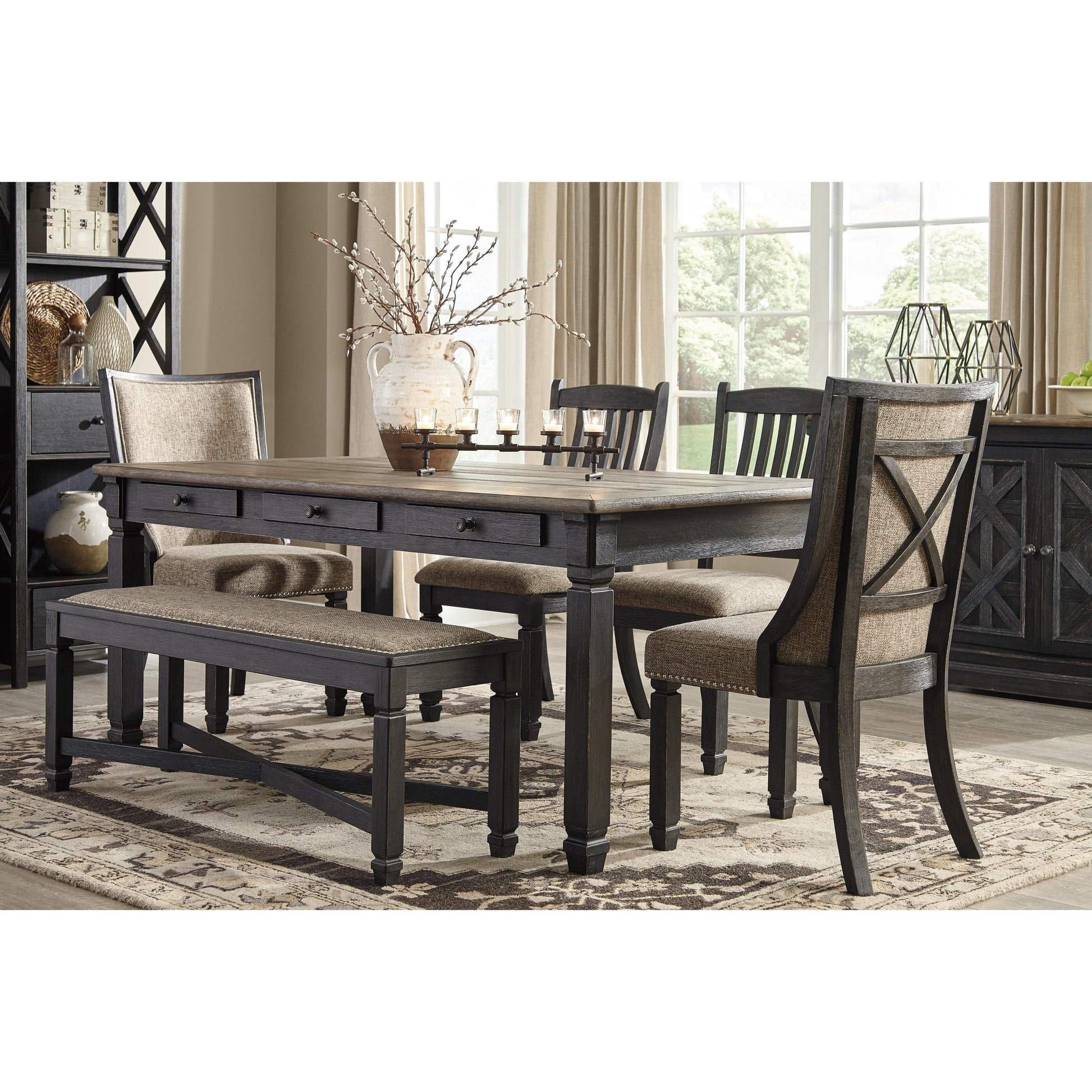 Signature Design by Ashley Tyler Creek Dining Table D736-25