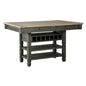 Signature Design by Ashley Tyler Creek Counter Height Dining Table with Pedestal Base D736-32