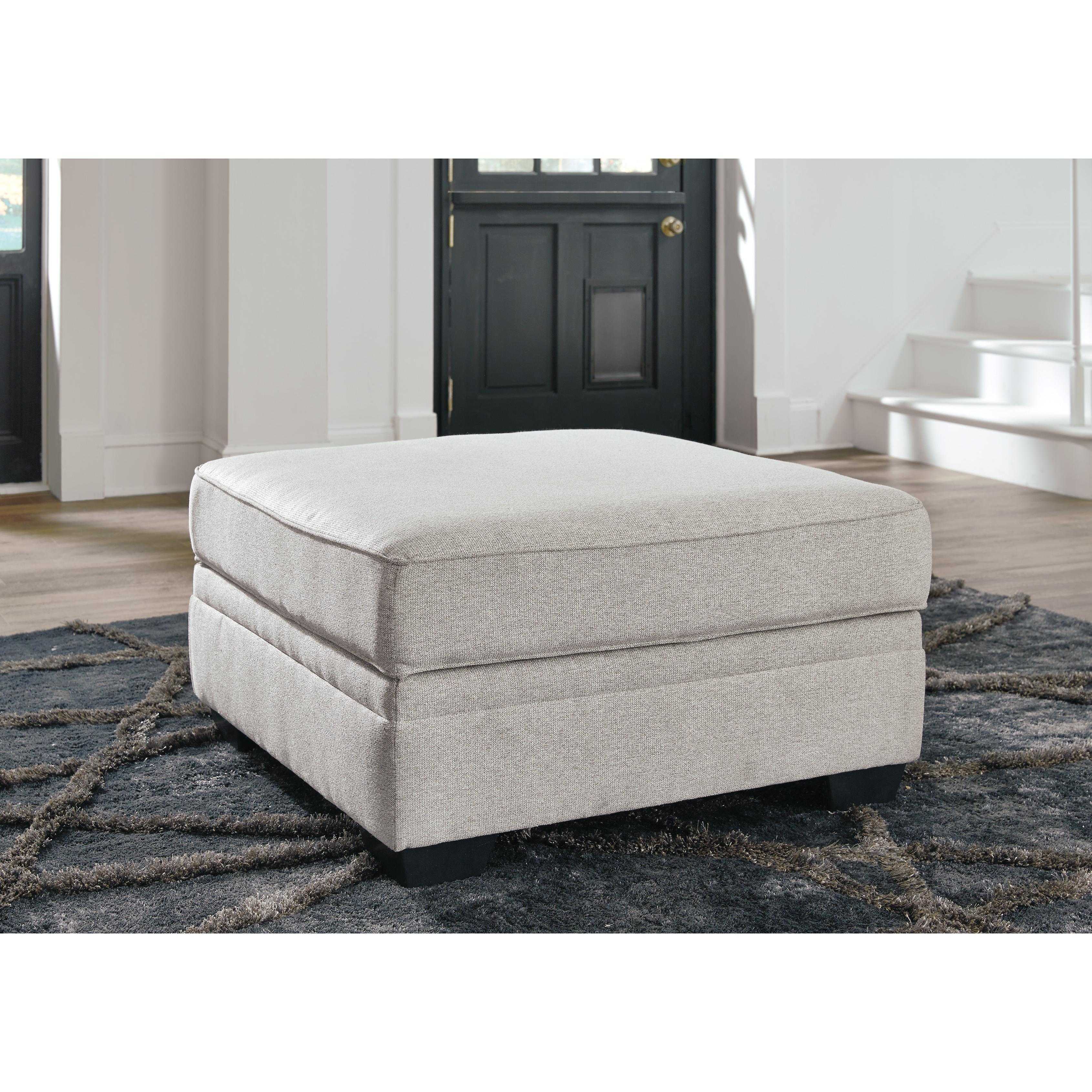 Benchcraft Dellara Fabric Storage Ottoman 3210111