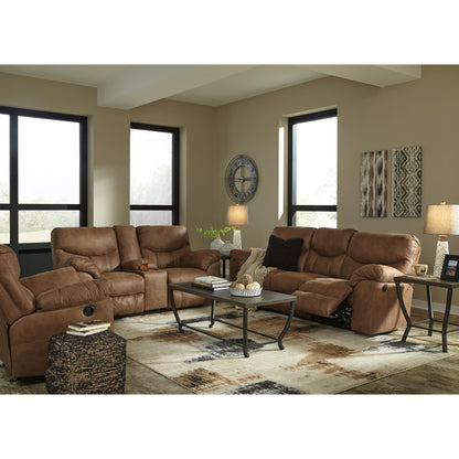 Signature Design by Ashley Boxberg Reclining Leather Look Loveseat 3380294