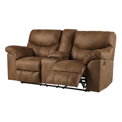 Signature Design by Ashley Boxberg Reclining Leather Look Loveseat 3380294