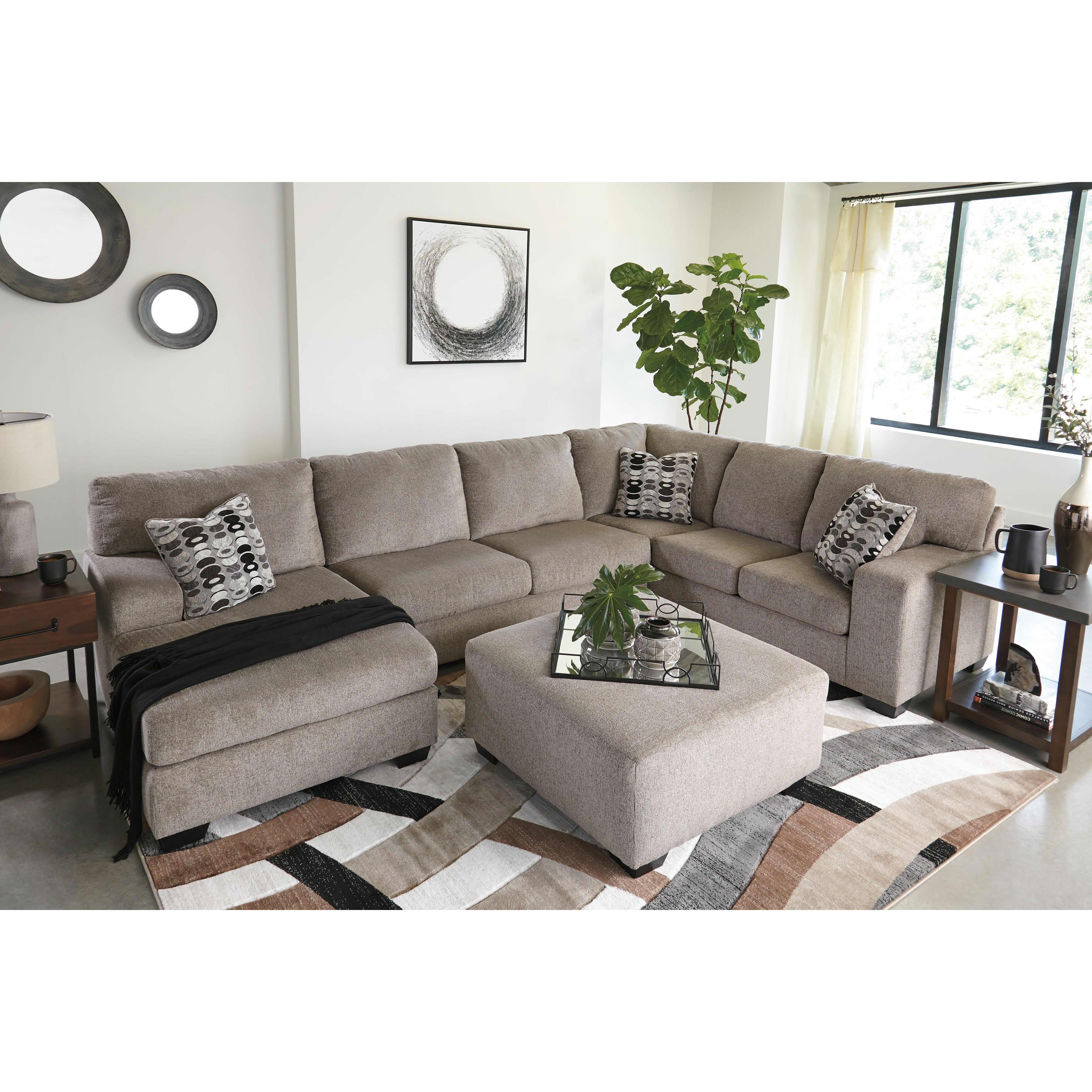 Signature Design by Ashley Ballinasloe Fabric 3 pc Sectional 8070216/8070234/8070267