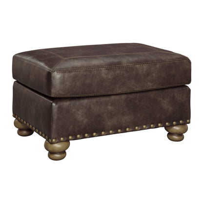 Signature Design by Ashley Nicorvo Leather Look Ottoman 8050514