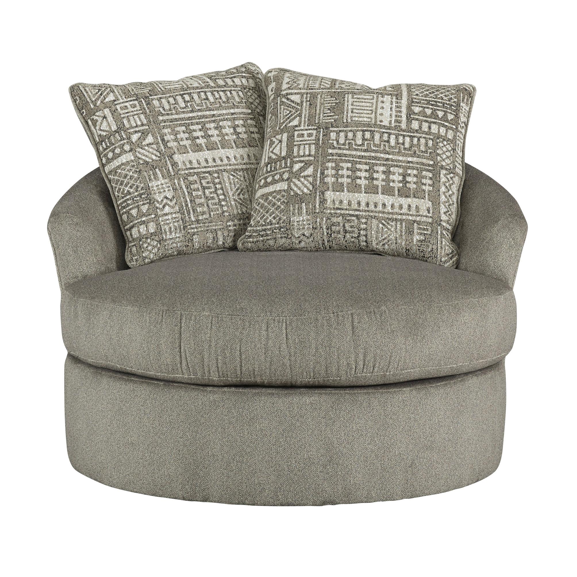 Signature Design by Ashley Soletren Swivel Fabric Accent Chair 9510344