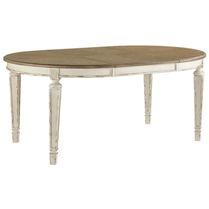 Signature Design by Ashley Oval Realyn Dining Table D743-35