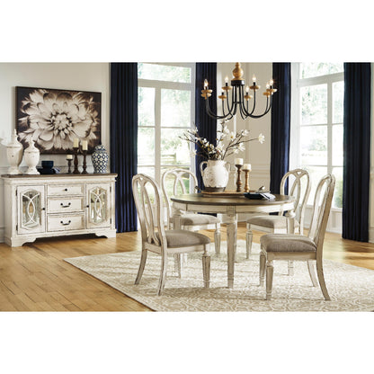 Signature Design by Ashley Oval Realyn Dining Table D743-35