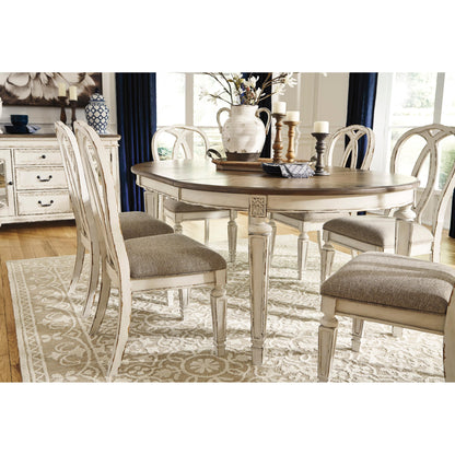 Signature Design by Ashley Oval Realyn Dining Table D743-35