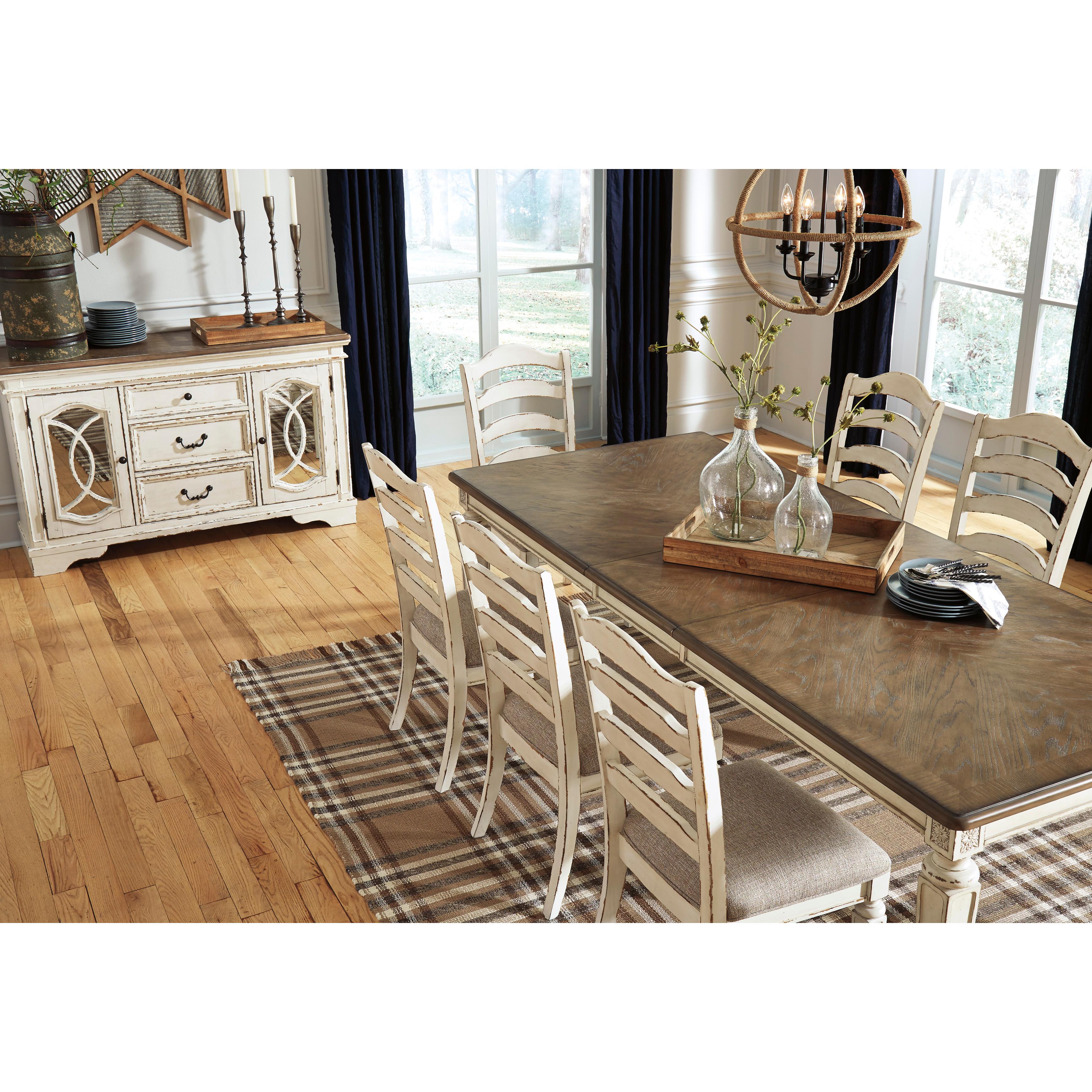 Signature Design by Ashley Realyn Dining Table D743 45 American Furniture of Slidell