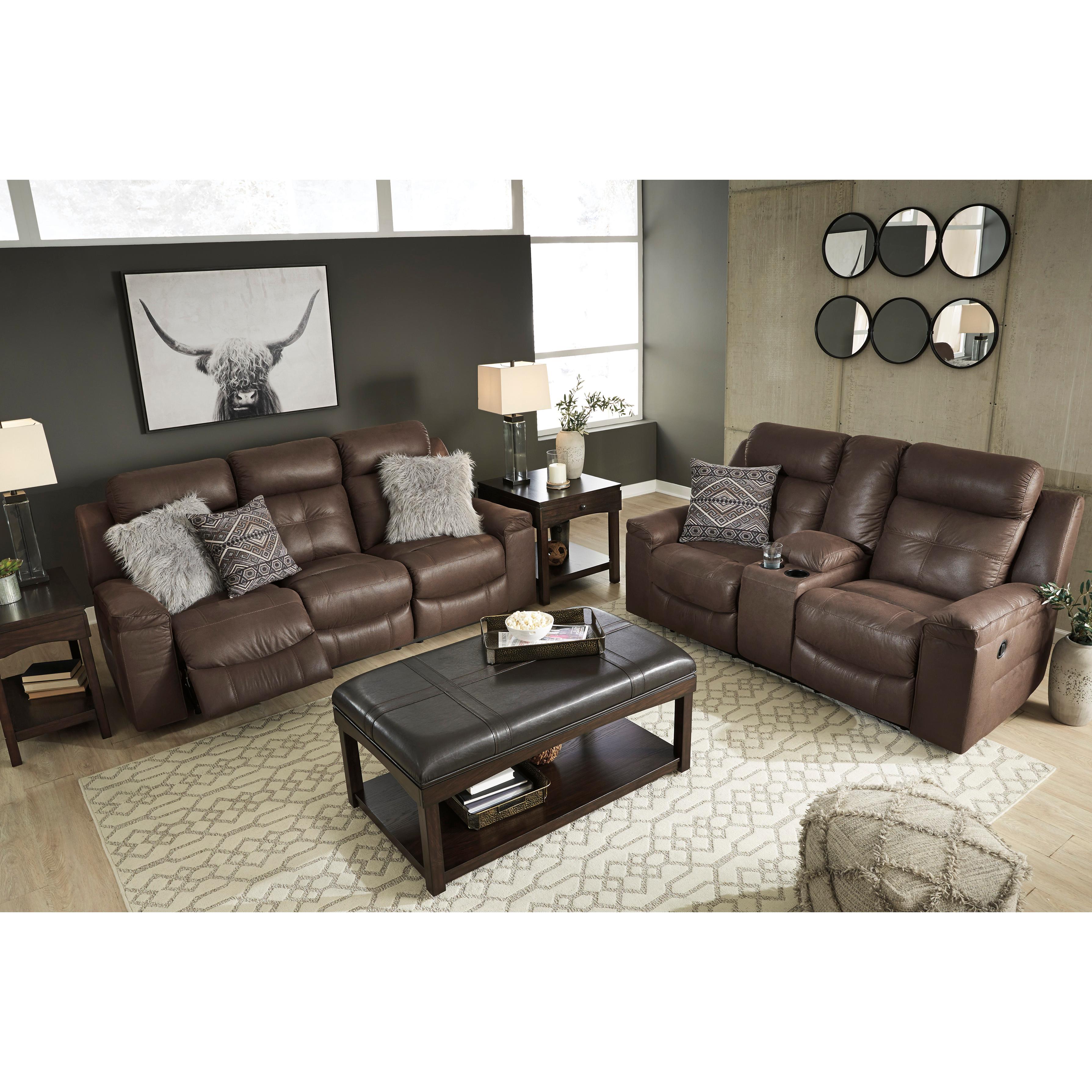 Signature Design by Ashley Jesolo Reclining Fabric Sofa 8670488