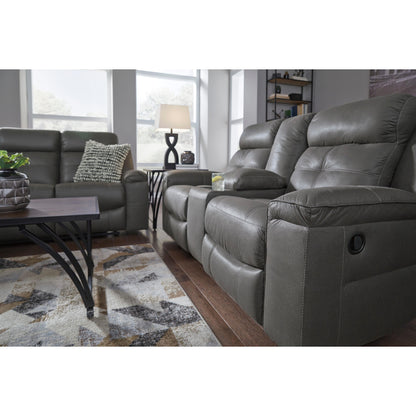 Signature Design by Ashley Jesolo Reclining Fabric Loveseat 8670594