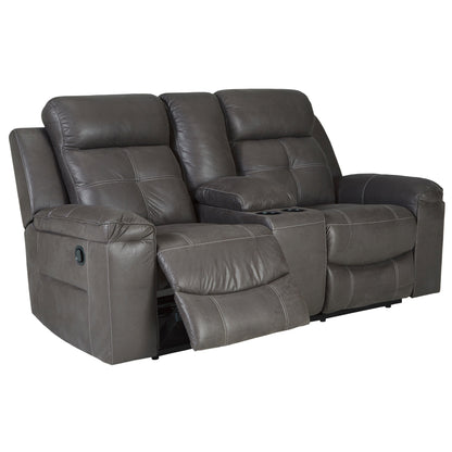 Signature Design by Ashley Jesolo Reclining Fabric Loveseat 8670594