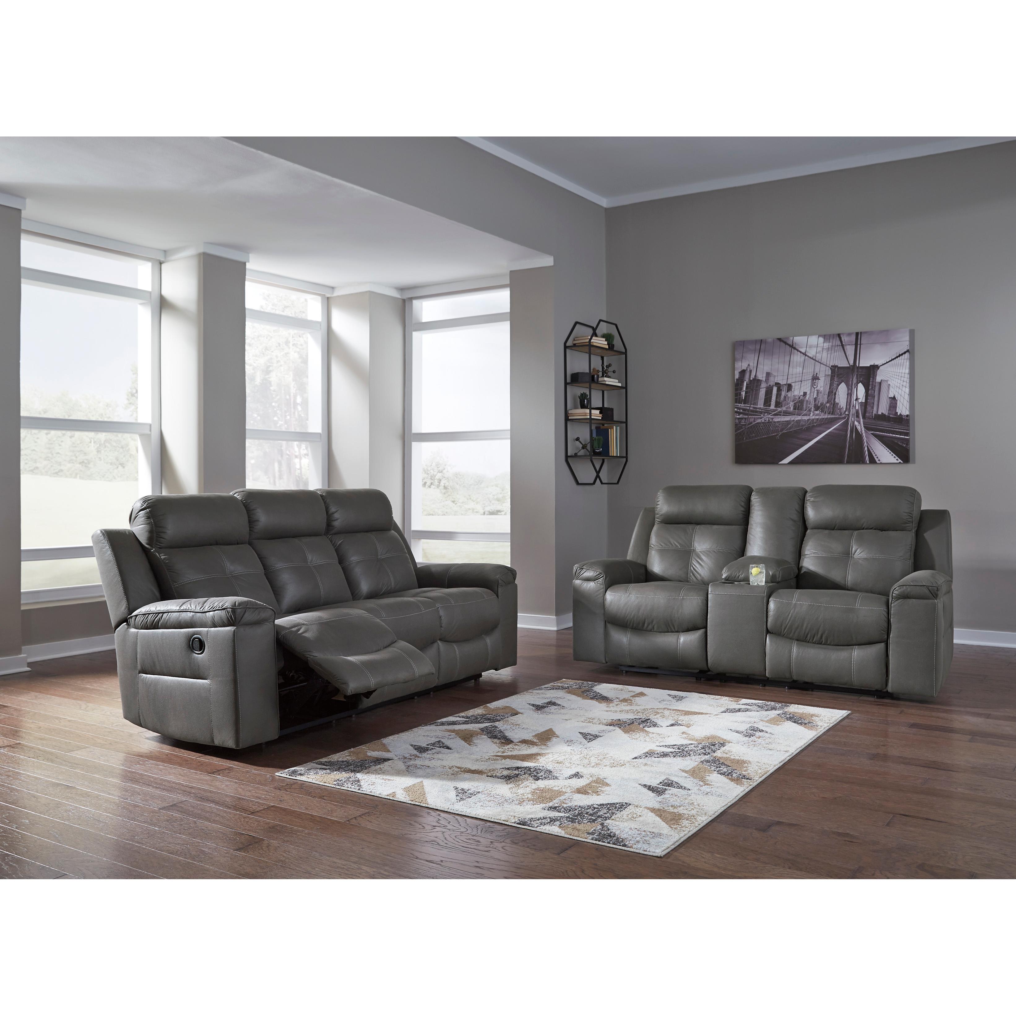 Signature Design by Ashley Jesolo Reclining Fabric Loveseat 8670594