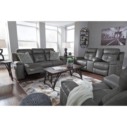 Signature Design by Ashley Jesolo Reclining Fabric Loveseat 8670594