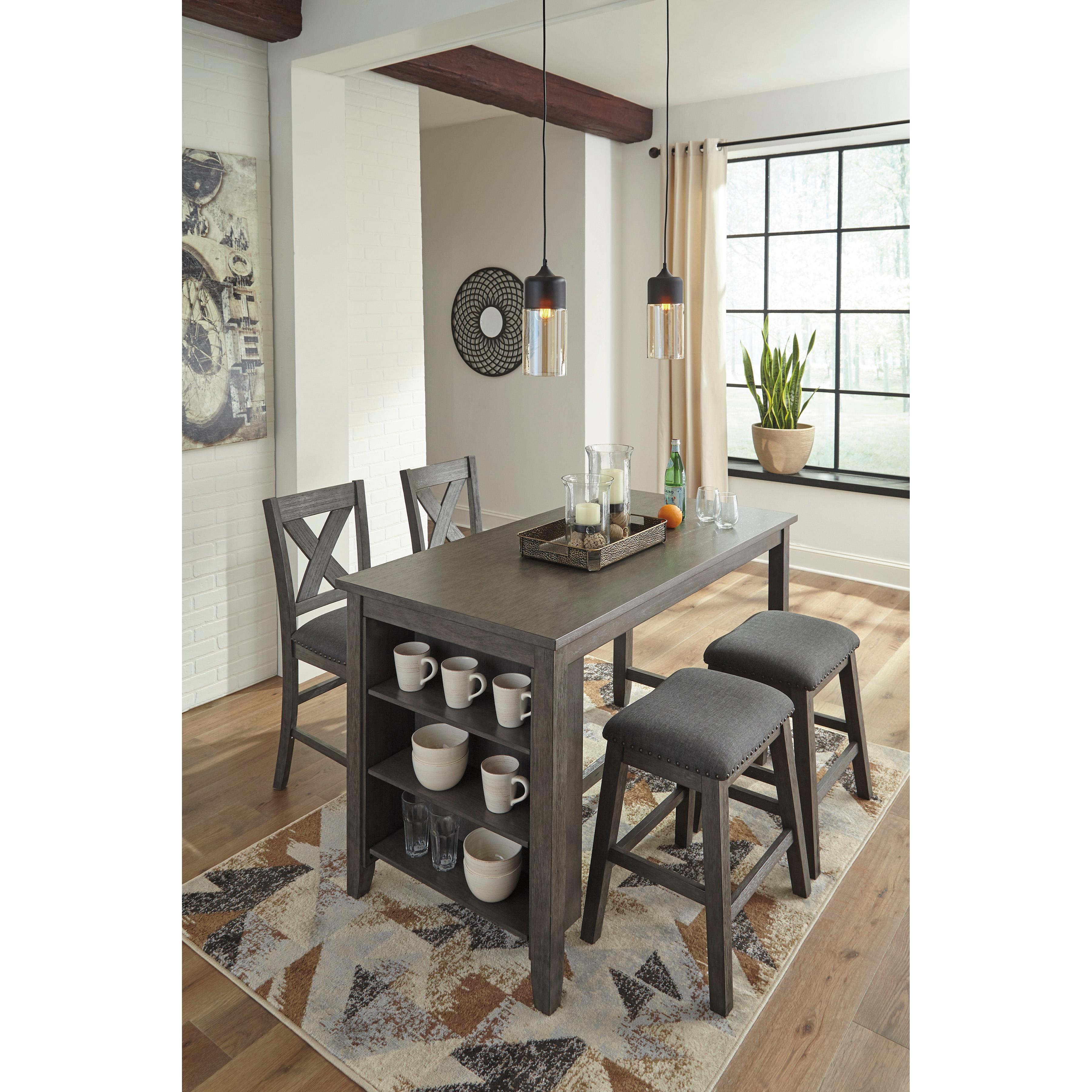 Signature Design by Ashley Caitbrook Counter Height Dining Table with