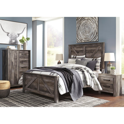 Signature Design by Ashley Wynnlow Queen Panel Bed B440-57/B440-54/B440-98