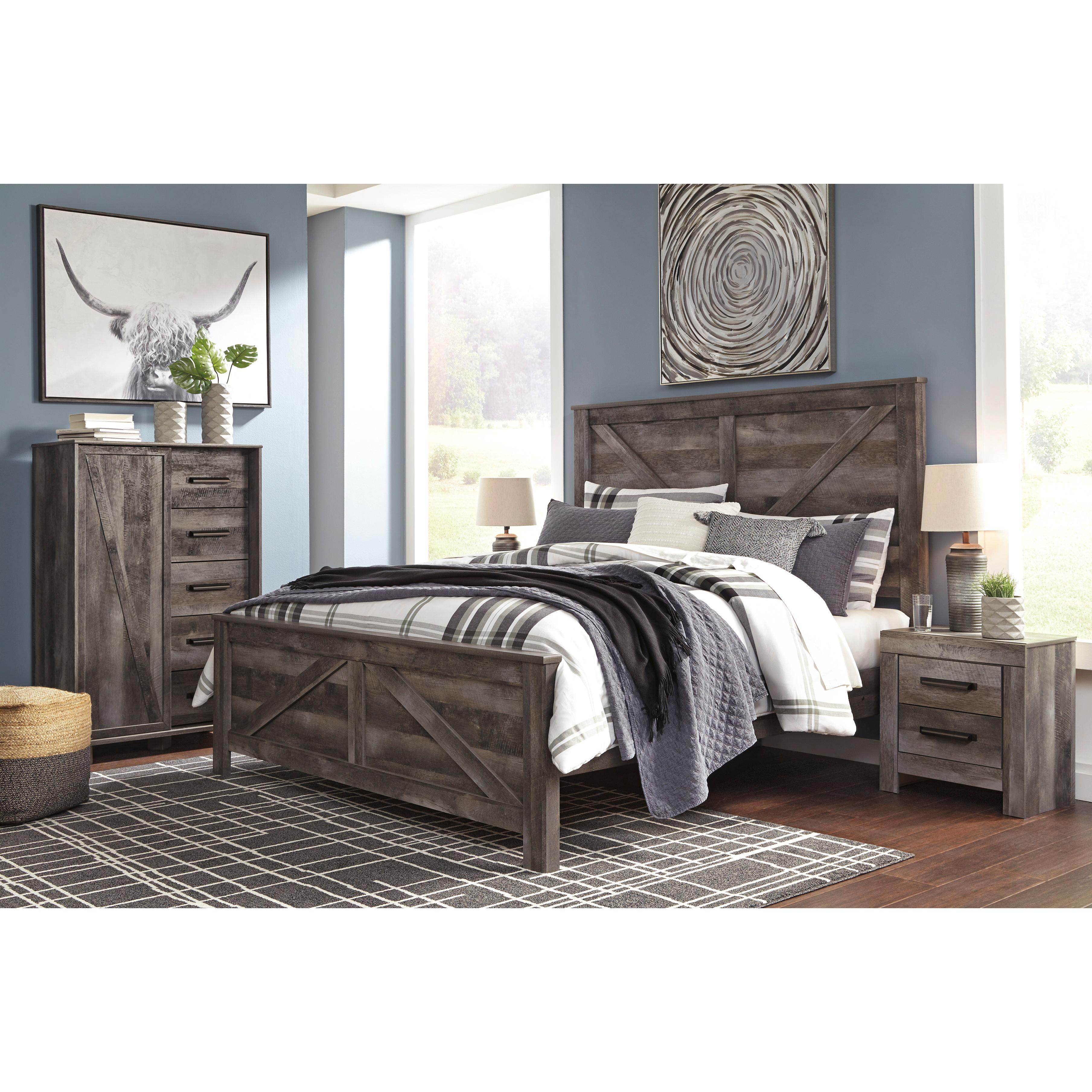 Signature Design by Ashley Wynnlow King Panel Bed B440-58/B440-56/B440-99