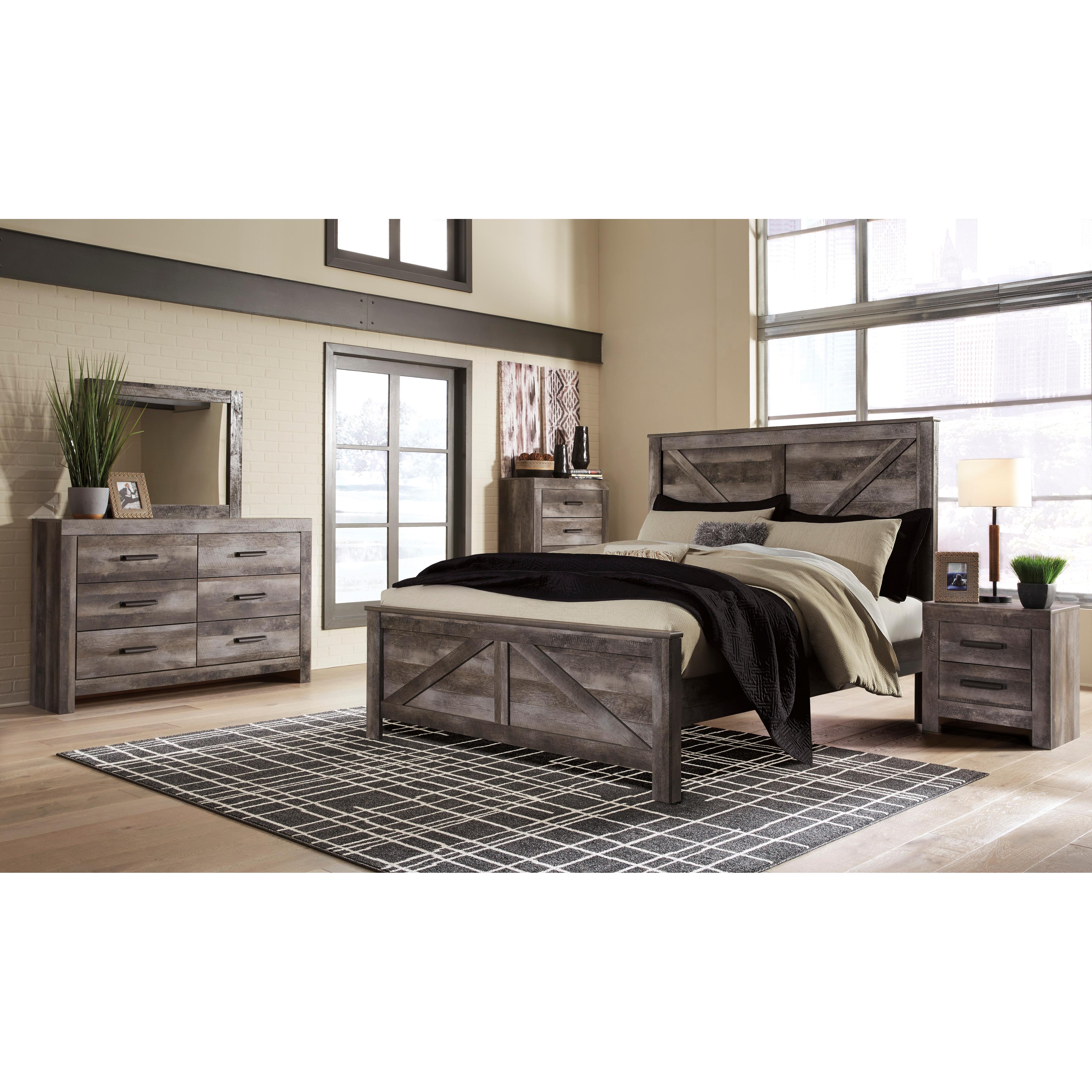 Signature Design by Ashley Wynnlow King Panel Bed B440-58/B440-56/B440-99