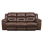 Signature Design by Ashley Stoneland Power Reclining Leather Look Sofa 3990487