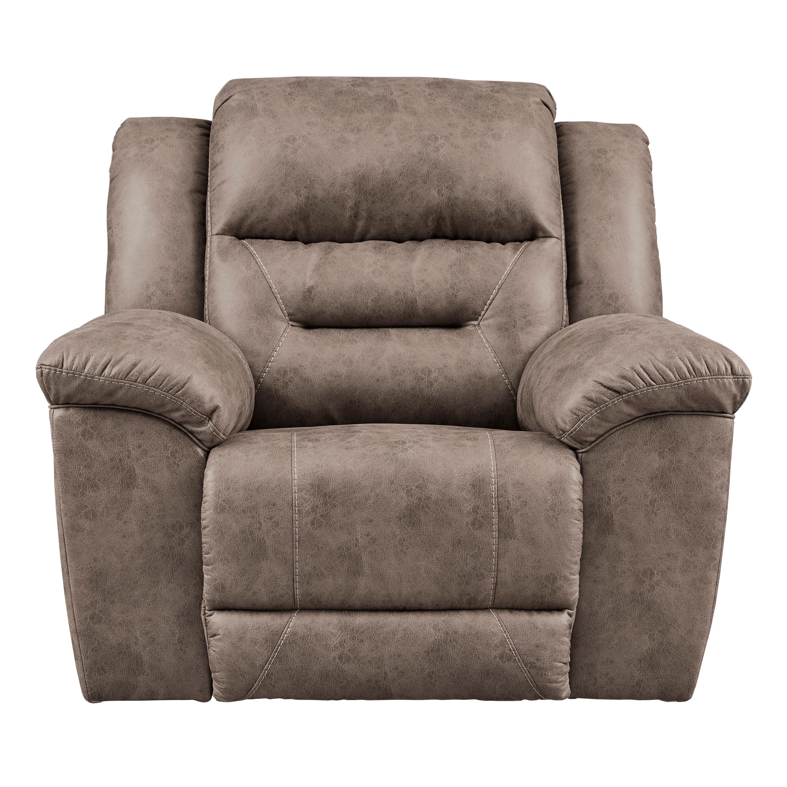 Signature Design by Ashley Stoneland Rocker Leather Look Recliner 3990525