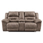 Signature Design by Ashley Stoneland Power Reclining Leather Look Loveseat 3990596