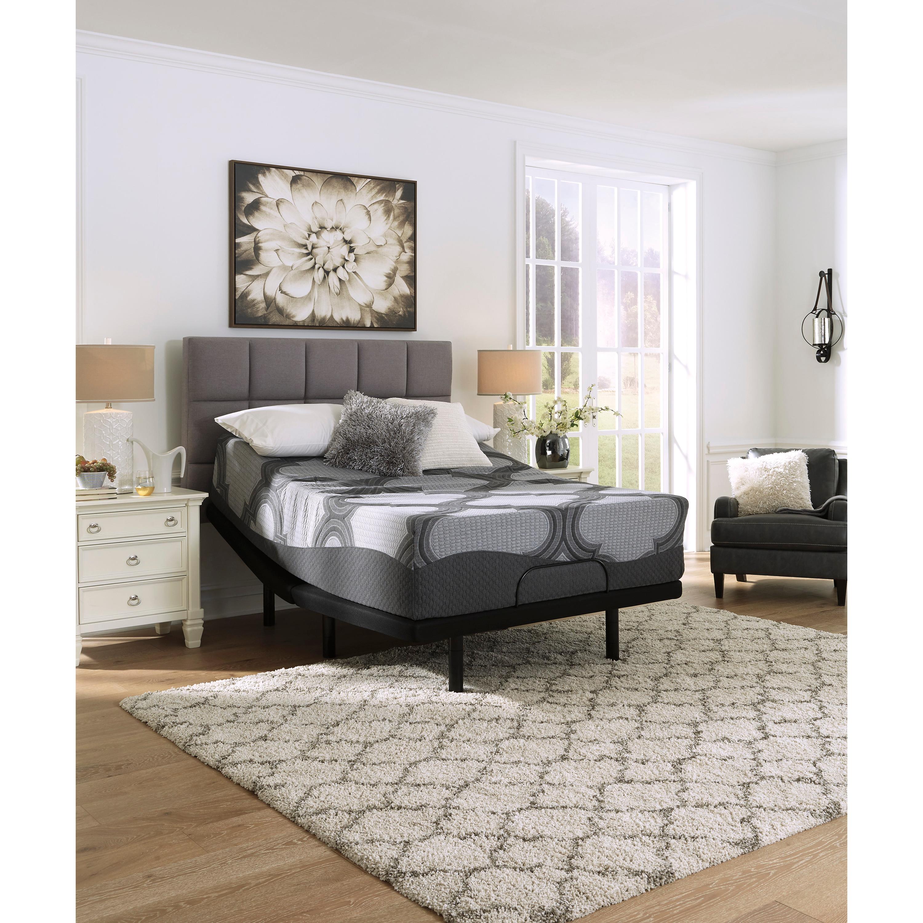 Sierra Sleep 14 Inch Ashley Hybrid M62931 Queen Mattress