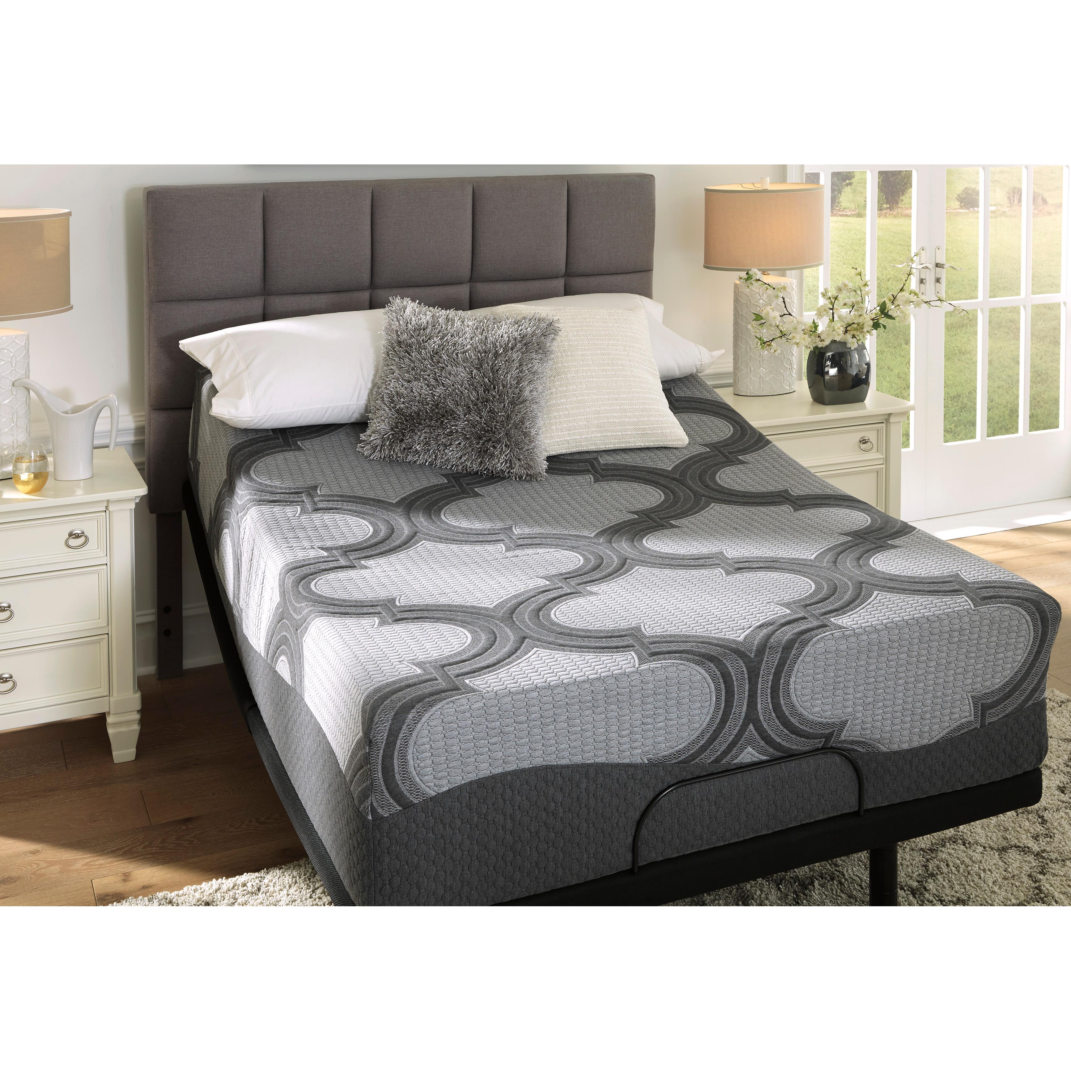 Sierra Sleep 14 Inch Ashley Hybrid M62931 Queen Mattress