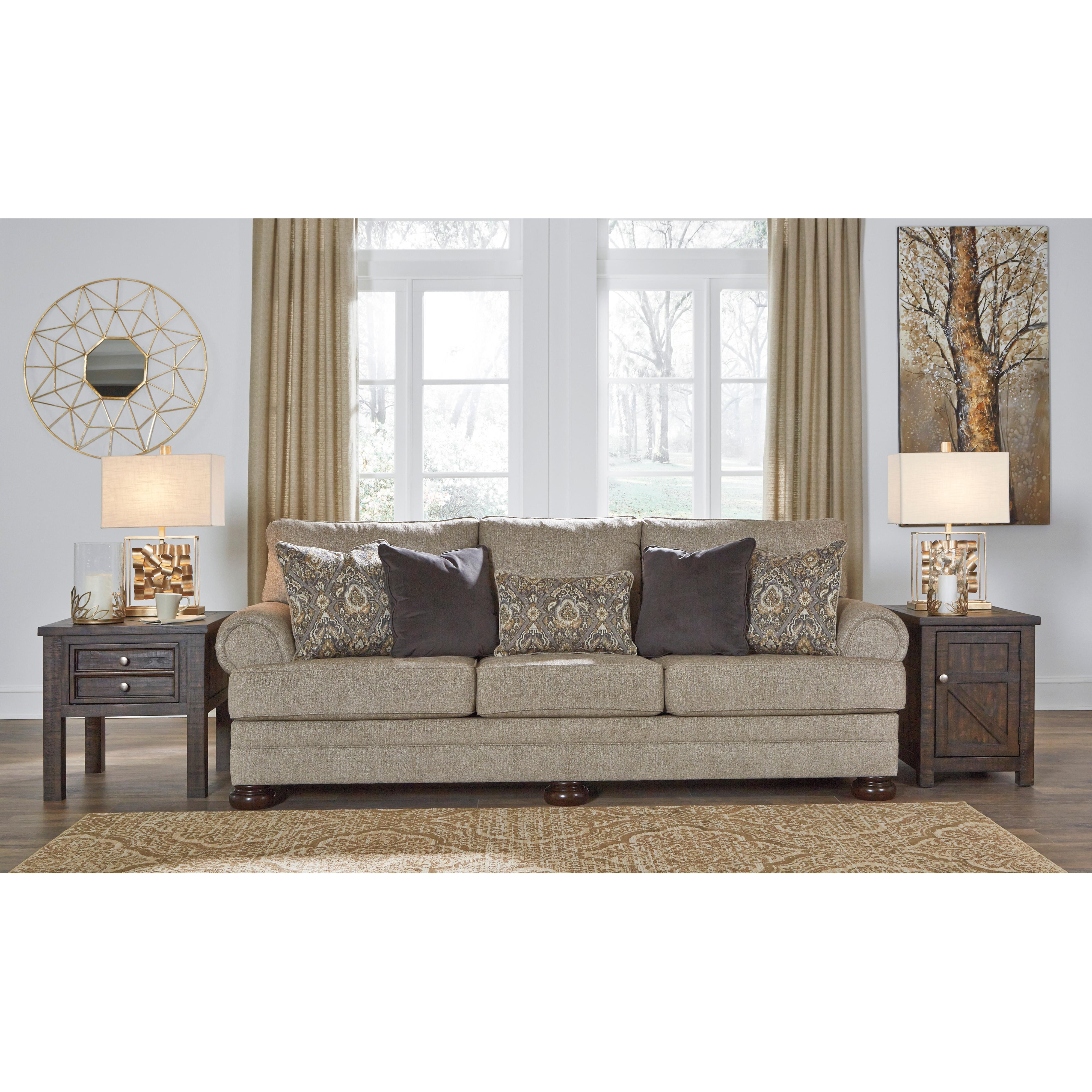 Signature Design by Ashley Kananwood Stationary Fabric Sofa 2960338