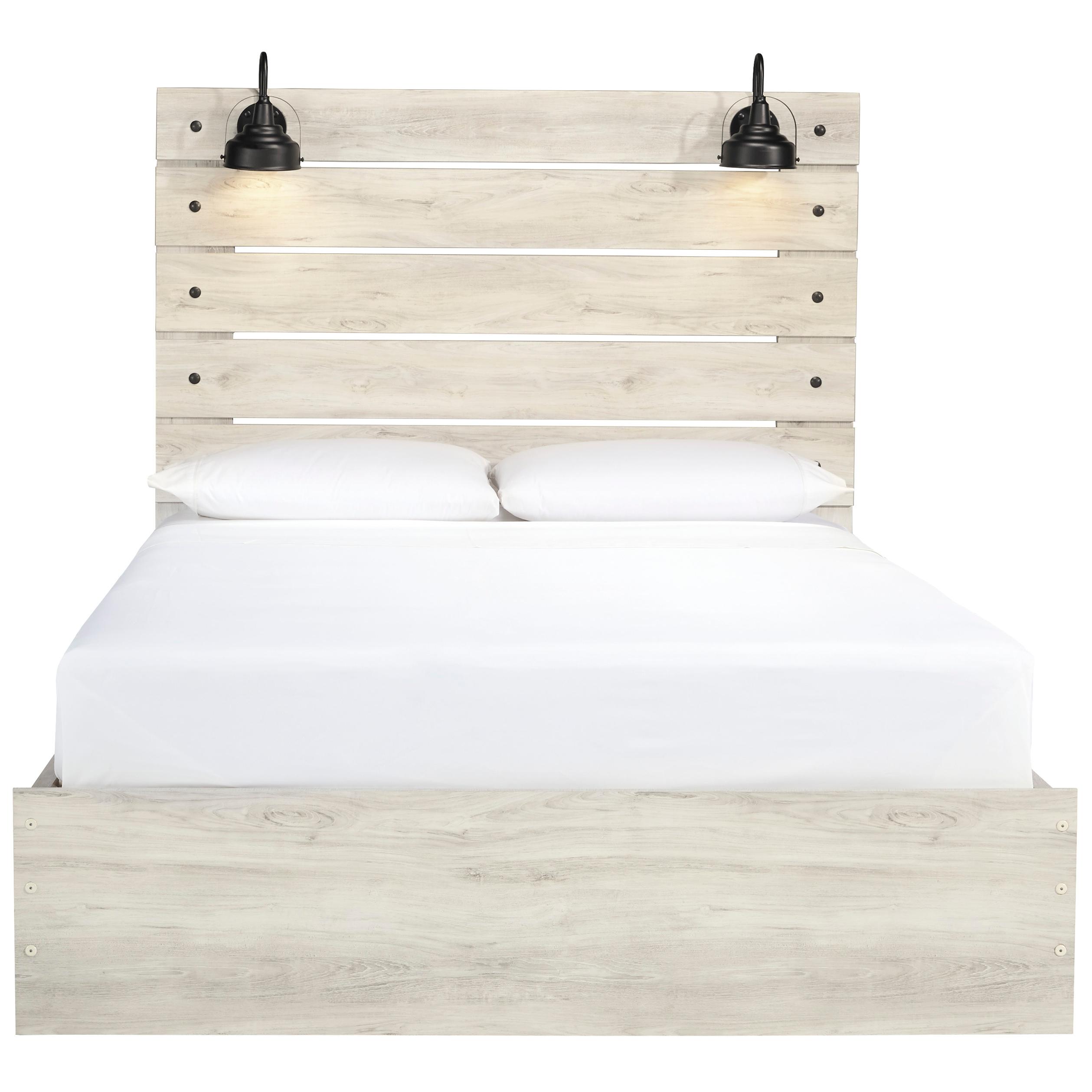 Signature Design by Ashley Cambeck Queen Panel Bed with Storage B192-57/B192-54/B192-160/B100-13